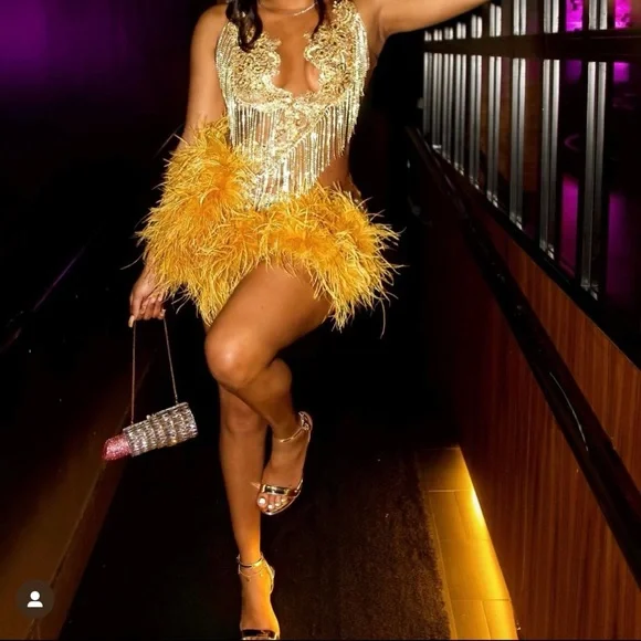 This is a birthday dress worn for maybe hours Everything brand new